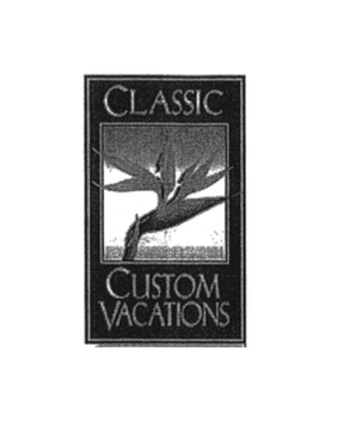 CLASSIC CUSTOM VACATIONS Logo (EUIPO, 28.05.2004)