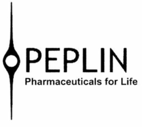 PEPLIN Pharmaceuticals for Life Logo (EUIPO, 09/13/2004)