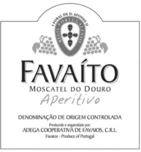 FAVAíTO MOSCATEL DO DOURO Apertivo DENOMINAÇÃO DE ORIGEM CONTROLADA Logo (EUIPO, 02/09/2007)