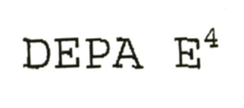 DEPA E4 Logo (EUIPO, 06/19/2008)