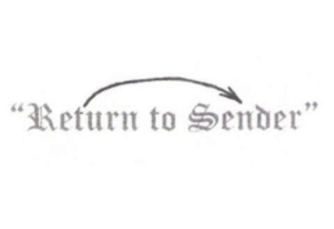 Return to Sender Logo (EUIPO, 14.04.2009)