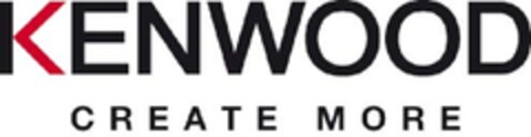 KENWOOD CREATE MORE Logo (EUIPO, 29.09.2009)