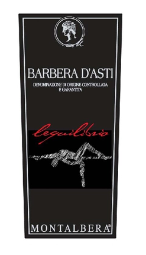 Barbera d'Asti denominazione di origine controllata e garantita Lequilibrio Montalbera Logo (EUIPO, 18.05.2010)