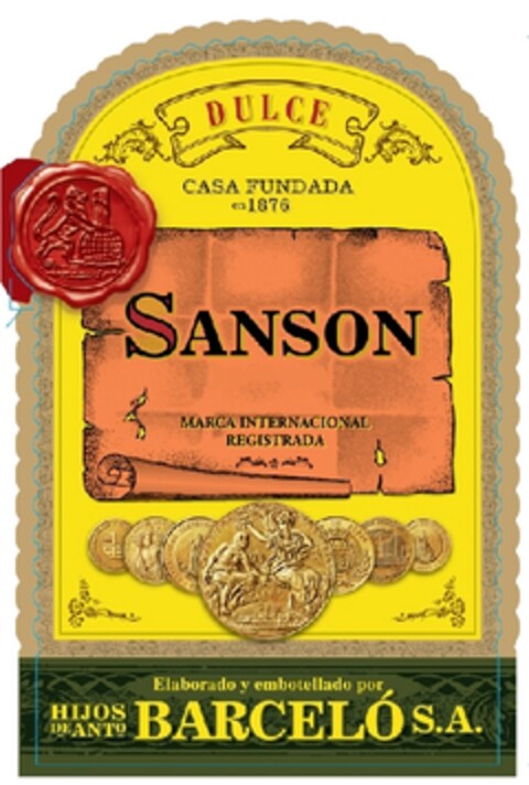 SANSON Logo (EUIPO, 22.09.2010)