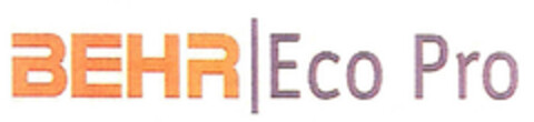 BEHR | Eco Pro Logo (EUIPO, 06/27/2011)