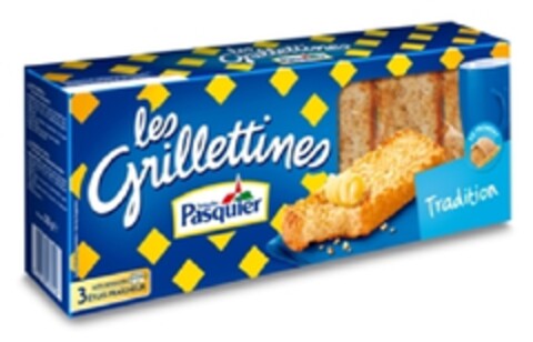 LES GRILLETTINES BRIOCHE PASQUIER Tradition Logo (EUIPO, 07/31/2012)