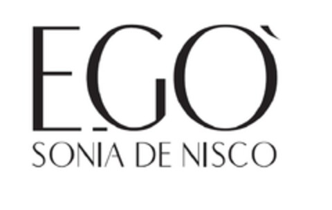 E_GO' SONIA DE NISCO Logo (EUIPO, 04.06.2013)