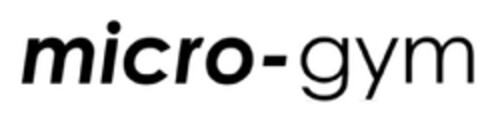 MICRO-GYM Logo (EUIPO, 20.06.2013)