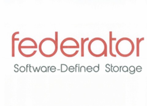 federator Software-Defined Storage Logo (EUIPO, 04.10.2014)