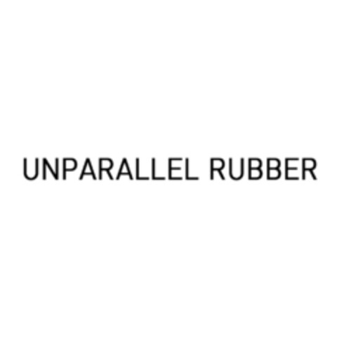 UNPARALLEL RUBBER Logo (EUIPO, 01/15/2015)