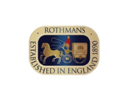 ROTHMANS ESTABLISHED IN ENGLAND 1890 Logo (EUIPO, 05/13/2016)