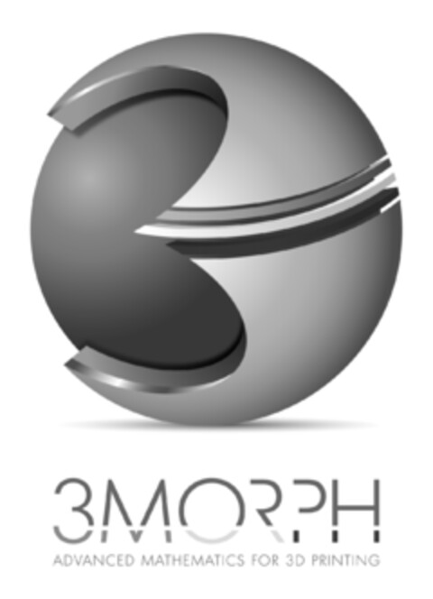 3MORPH ADVANCED MATHEMATICS FOR 3D PRINTING Logo (EUIPO, 23.05.2016)