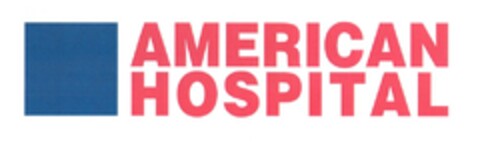 AMERICAN HOSPITAL Logo (EUIPO, 19.04.2017)
