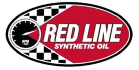 RED LINE SYNTHETIC OIL Logo (EUIPO, 06/05/2018)