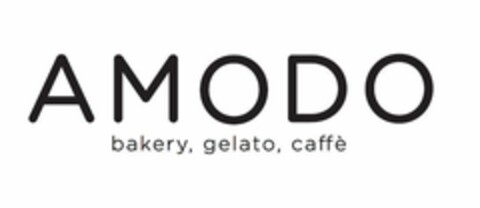 AMODO bakery, gelato, caffè Logo (EUIPO, 11/23/2020)