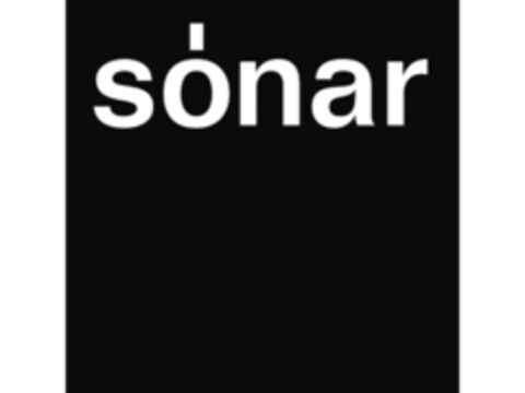 SÓNAR Logo (EUIPO, 05/14/2021)