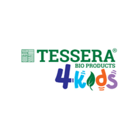 TESSERA BIO PRODUCTS 4 KIDS Logo (EUIPO, 08.04.2022)