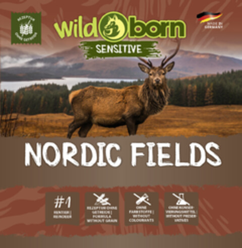 wildborn sensitive Nordic Fields Logo (EUIPO, 29.06.2022)