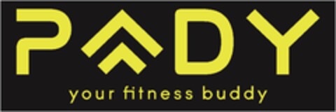 PADY your fitness buddy Logo (EUIPO, 12/14/2022)
