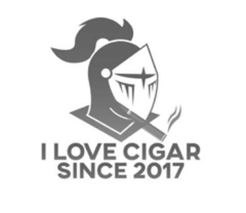 I LOVE CIGAR SINCE 2017 Logo (EUIPO, 10.03.2023)