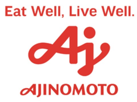 Eat Well, Live Well. Aj AJINOMOTO Logo (EUIPO, 01/25/2024)