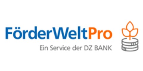 FörderWeltPro Ein Service der DZ BANK Logo (EUIPO, 26.03.2024)