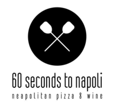 60 seconds to napoli neapolitan pizza & wine Logo (EUIPO, 10.04.2024)