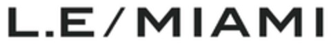 L.E / MIAMI Logo (EUIPO, 23.04.2024)