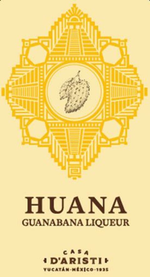 HUANA GUANABANA LIQUEUR CASA D'ARISTI YUCATÁN MÉXICO - 1935 Logo (EUIPO, 02.09.2024)