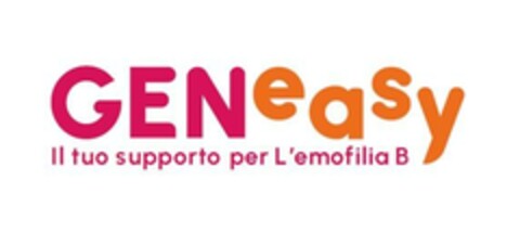 GENeaSy Il tuo supporto per L'emofilia B Logo (EUIPO, 03.09.2024)