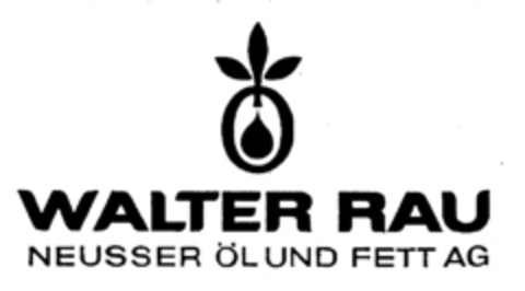 WALTER RAU NEUSSER ÖL UND FETT AG Logo (EUIPO, 01.04.1996)