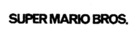 SUPER MARIO BROS. Logo (EUIPO, 04/01/1996)