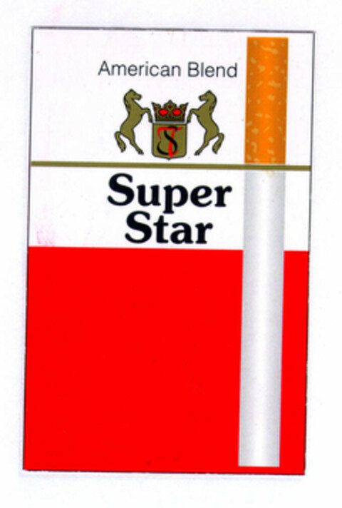 American Blend Super Star Logo (EUIPO, 07/14/1997)