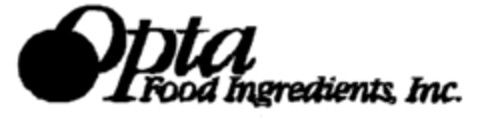 Opta Food Ingredients, Inc. Logo (EUIPO, 03/15/2000)