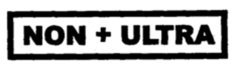 NON + ULTRA Logo (EUIPO, 27.03.2000)