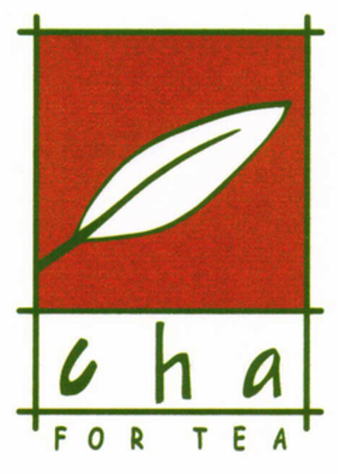 cha FOR TEA Logo (EUIPO, 23.11.2000)
