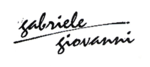 Gabriele Giovanni Logo (EUIPO, 06.09.2002)