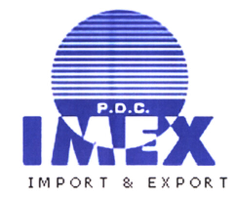 P.D.C IMEX IMPORT & EXPORT Logo (EUIPO, 23.05.2003)