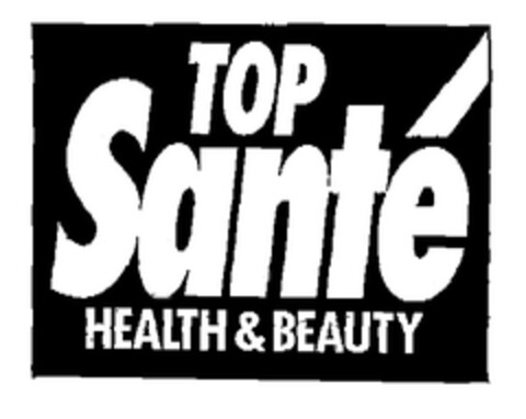TOP Santé HEALTH & BEAUTY Logo (EUIPO, 26.01.2005)
