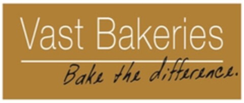 Vast Bakeries Bake the difference Logo (EUIPO, 13.11.2007)