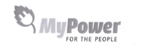 MyPower FOR THE PEOPLE Logo (EUIPO, 02/06/2008)