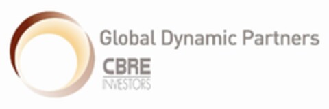 Global Dynamic Partners CBRE INVESTORS Logo (EUIPO, 10/22/2008)