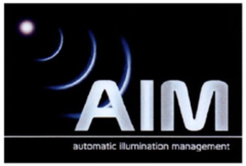 AIM automatic illumination management Logo (EUIPO, 09.06.2009)