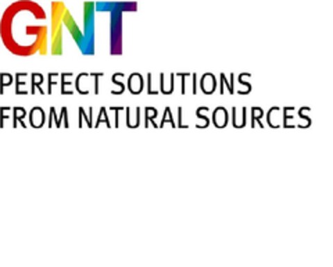 GNT PERFECT SOLUTIONS FROM NATURAL SOURCES Logo (EUIPO, 05/02/2011)