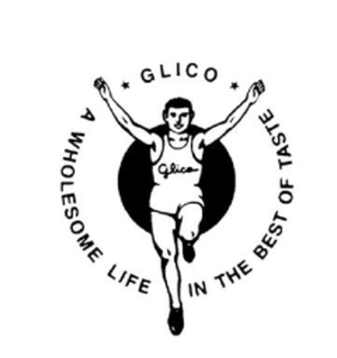 GLICO A WHOLESOME LIFE IN THE BEST OF TASTE Logo (EUIPO, 10/03/2011)