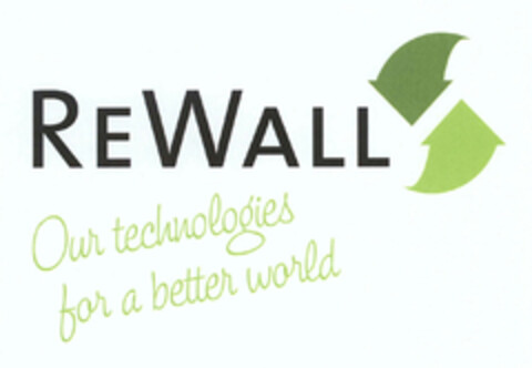 REWALL Our technologies for a better world Logo (EUIPO, 20.03.2013)