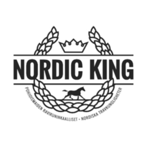 NORDIC KING Pohjoismaiden ravikuninkaalliset Nordiska Travkungligheter Logo (EUIPO, 30.09.2013)