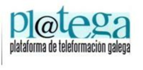 PL@TEGA PLATAFORMA DE TELEFORMACION GALEGA Logo (EUIPO, 10/31/2014)