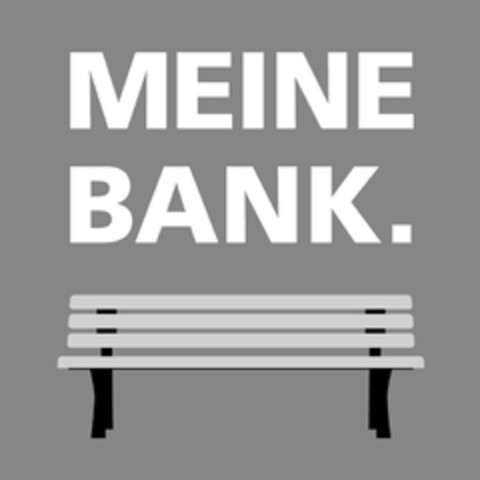 MEINE BANK. Logo (EUIPO, 16.07.2015)