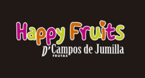 HAPPY FRUITS D´CAMPOS DE JUMILLA FRUTAS Logo (EUIPO, 11/16/2015)